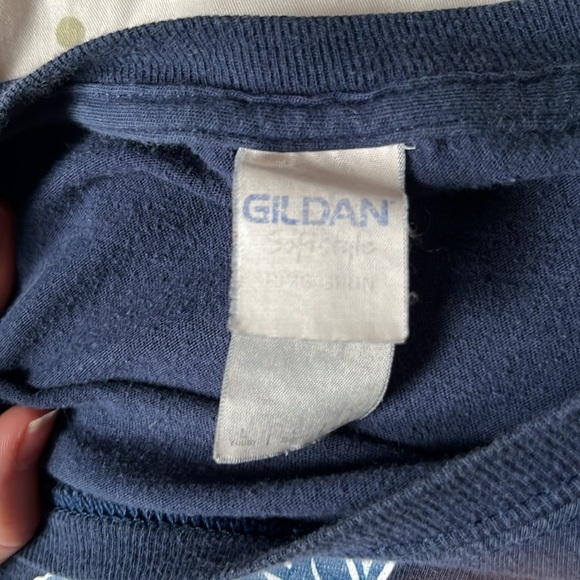 Béatrice-Desloges navy blue graphic tee - Picture 3 of 6